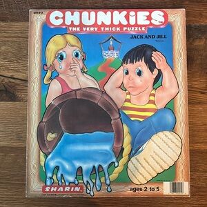 Vintage Chunkies | The Very Thick Puzzle | Sharin Jack and Jill